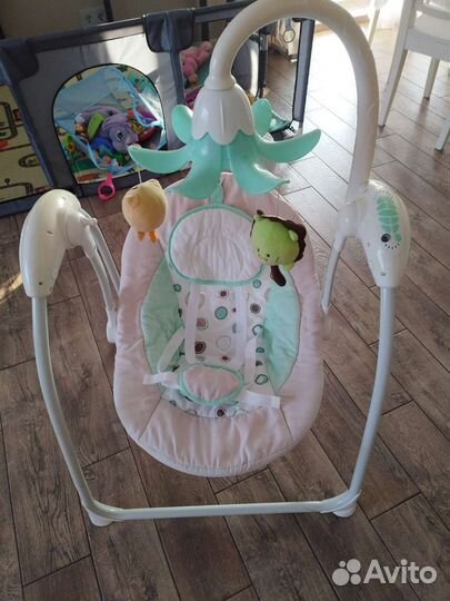 Детские электронные качели