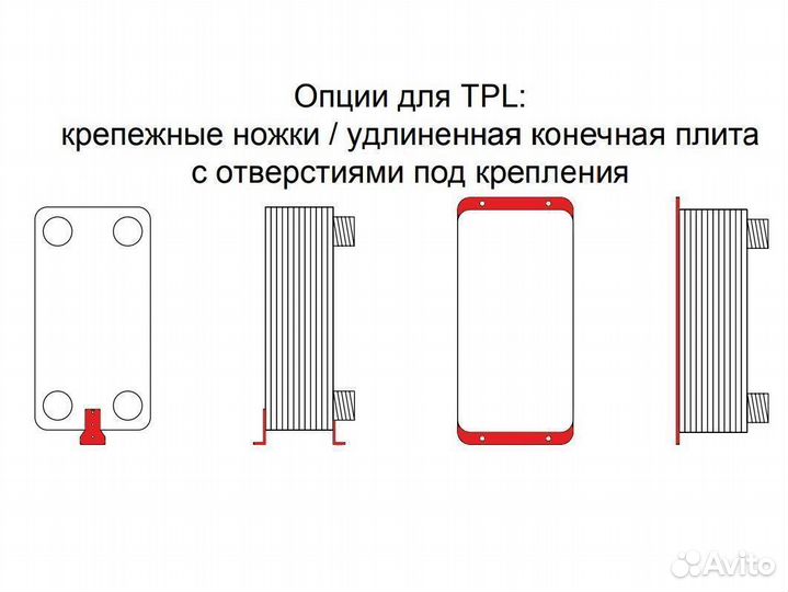 Паяные теплообменники Funke - NPL 6