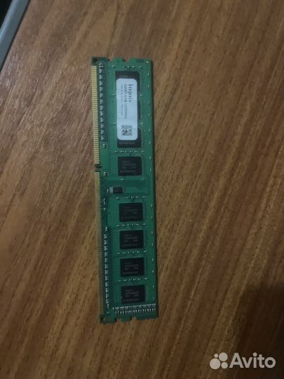 Оперативная память ddr3 4 gb hynix 1333Mhz
