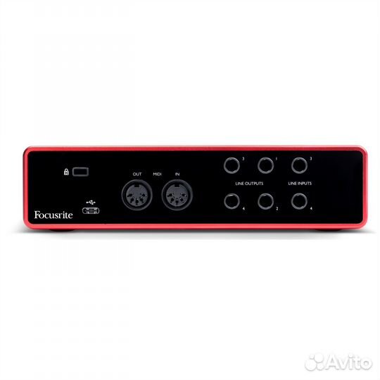 Focusrite Scarlett 4i4 3rd Gen Аудио интерфейс USB