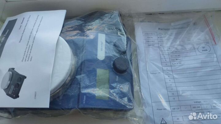 Магнитный мешатель с подогревом