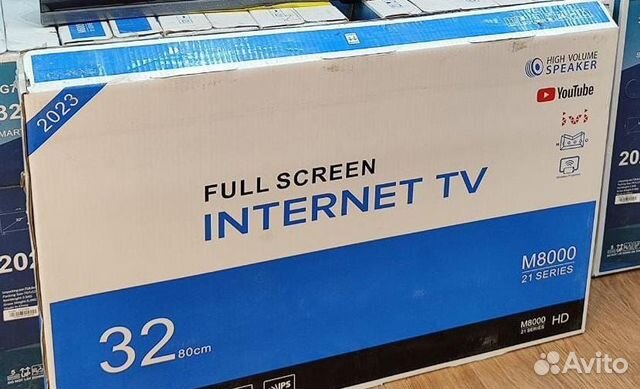 Телевизор smart tv 32 дюйма новый