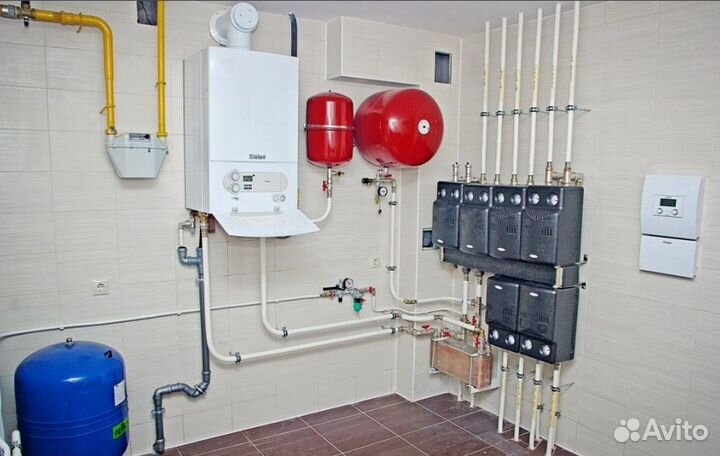 Установка газовых котлов отопления