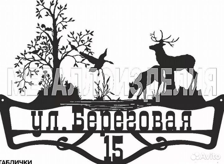 Адресные таблички