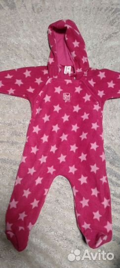 Флисовый комбинезон