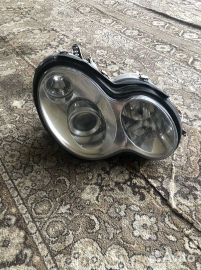 Фара на мерсадес 203 кузов рестайлинга передняя пр