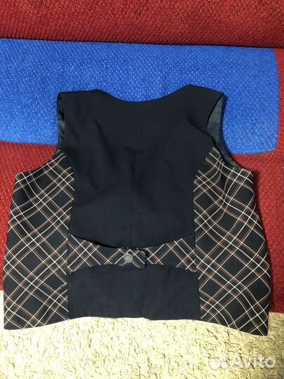 Школьный костюм, школьная форма, жилет