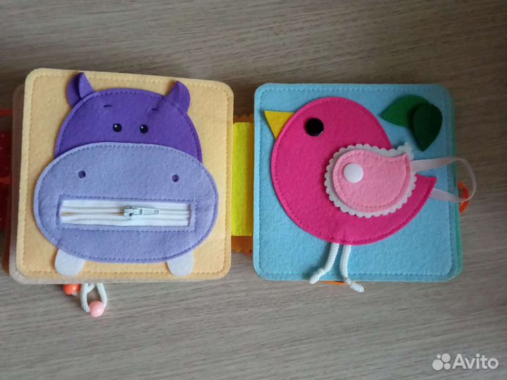 Книжка-игрушка из фетра