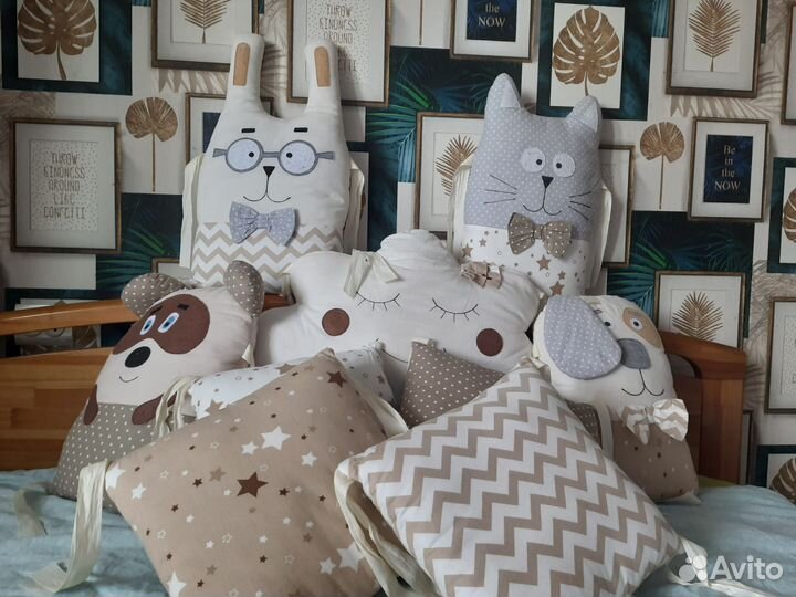 Бортики - подушки