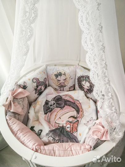 Бортики в кроватку