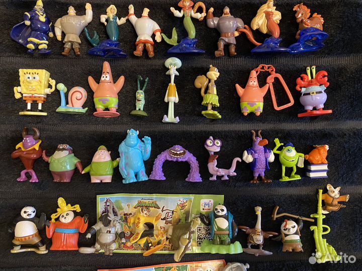 Полные серии киндер-сюрприз