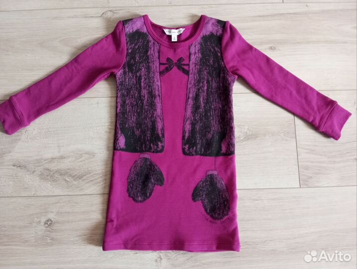 Платье для девочки little marc jacobs, размер 86