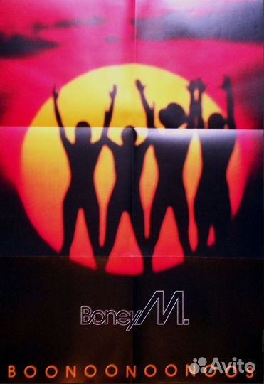 Boney M - Четыре плаката + Dee D. Jackson