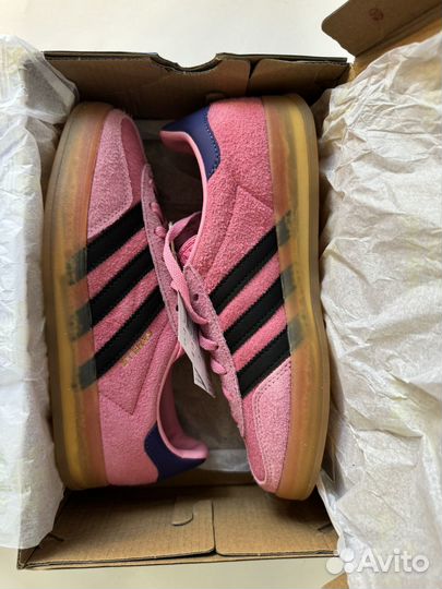 Adidas gazelle indoor bliss pink purple (оригинал)