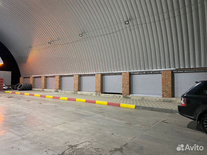 Гаражные ворота рольставни установка 1-3 дн