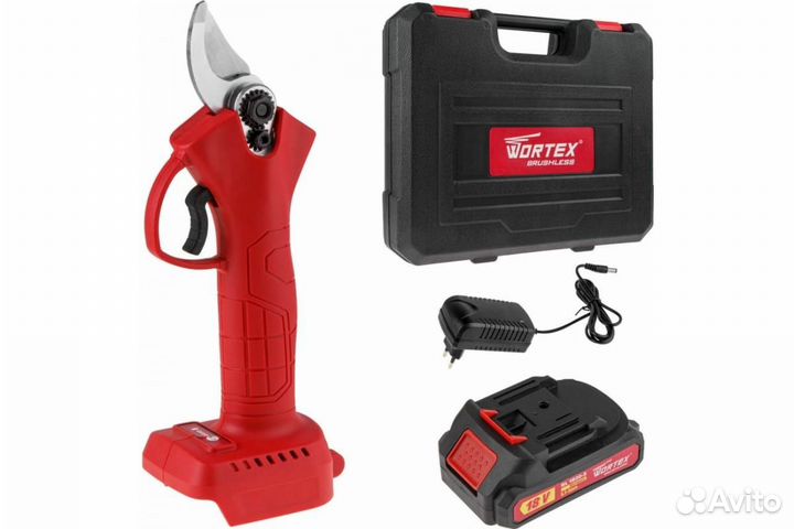 Секатор аккумуляторный Wortex