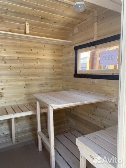 Баня из Мини Бруса, Беседки