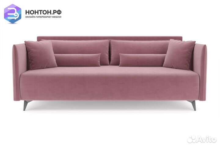 Диван тик-так Майами розовый