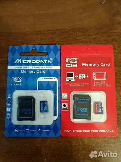 Карта памяти MicroSD 32 гб