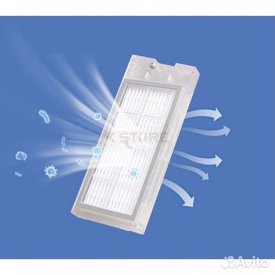 Воздушный фильтр для робота-пылесоса Xiaomi