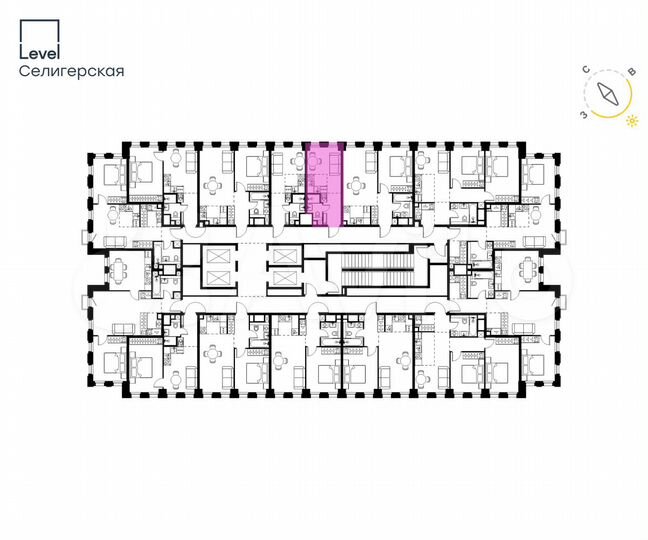 Квартира-студия, 19,5 м², 17/31 эт.