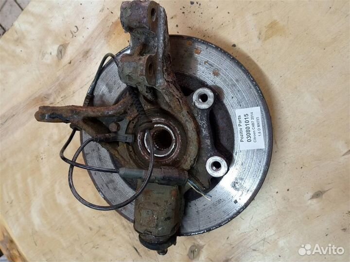 Кулак поворотный передний левый Citroen C4B7 2011