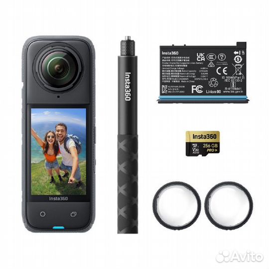 Экшн камера insta360 x4 Adventure Bundle