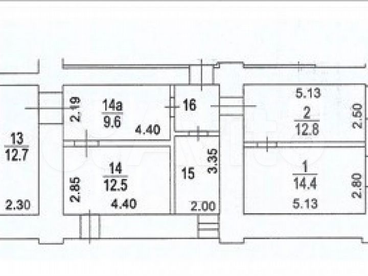 Сдам офисное помещение, 75.2 м²