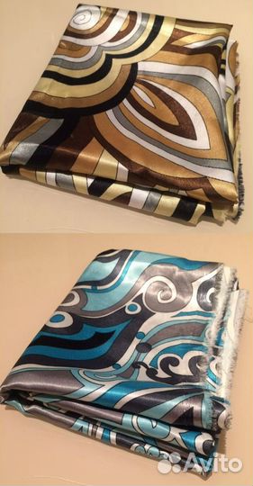 Отрез ткани шелк