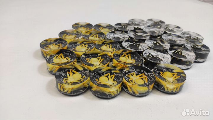 Фишки для нард ручная работа