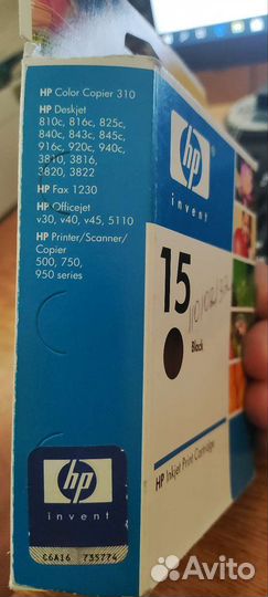 Картридж C6615DDE