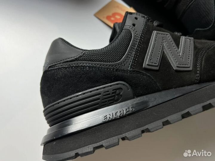 Кроссовки мужские летние New Balance 574 black