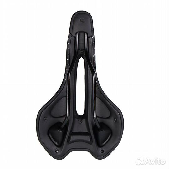 Седло comiron pogacar с вентиляцией гелевое мягкое
