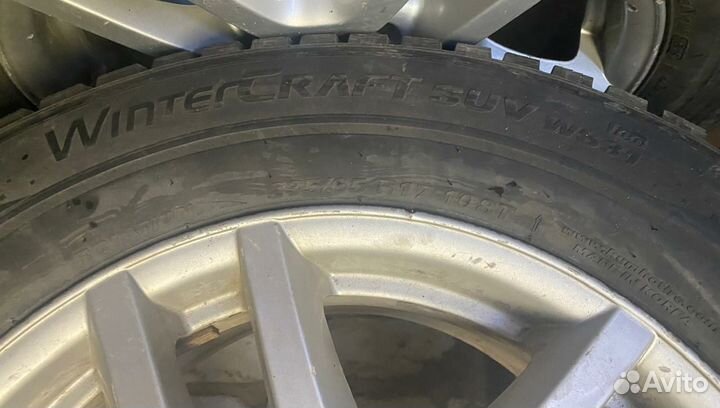 Колеса зимние 235/65 r17 на Ауди, touareg