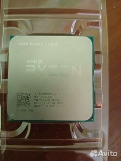 Процессор AMD ryzen 3 1200