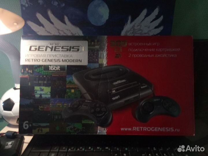 Игровая приставка Sega16bitRetroGenesis +картридж