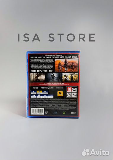 Read dead redemption 2 ps4 диск новый запечатанный