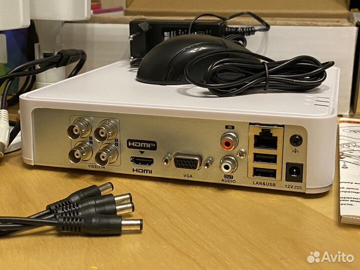 Комплект видеонаблюдения для дачи