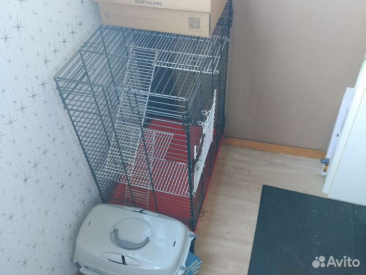 Клетка для шиншиллы или хорька