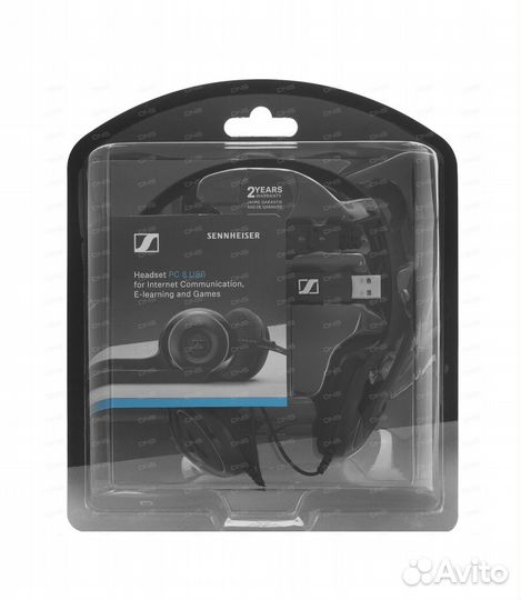 Проводные наушники epos Sennheiser PC8 черный