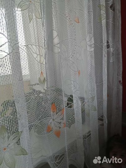 Тюль на кухню