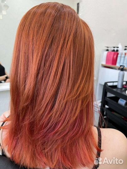 Окрашивание волос, стрижка и уход