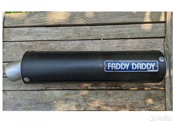 Карбоновый глушитель faddy daddy Honda CB