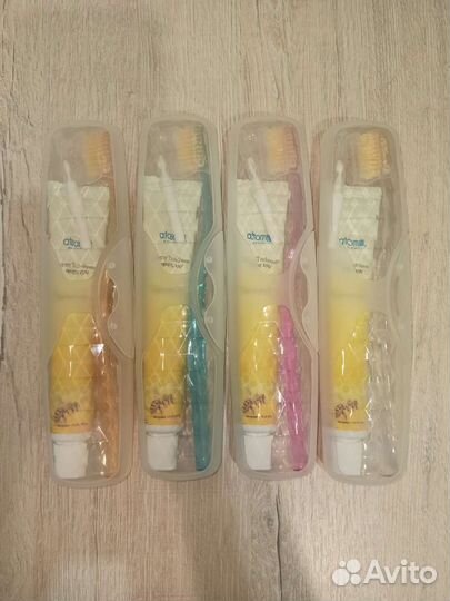 Набор атоми зубная паста и щётка