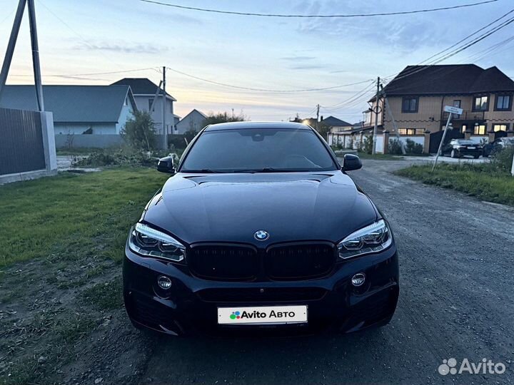 BMW X6 3.0 AT, 2017, 80 000 км