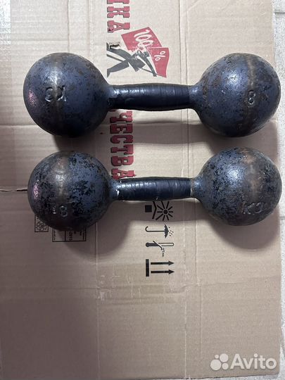Гантели 8 кг СССР