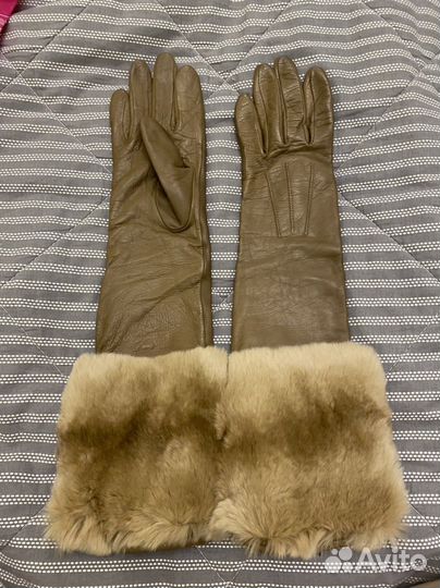Перчатки кожанные