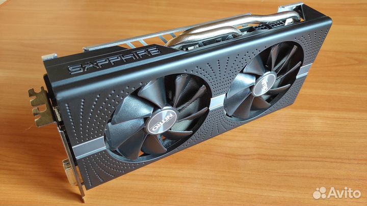 Видеокарта AMD Radeon RX 580 nitro+ OC 8GB