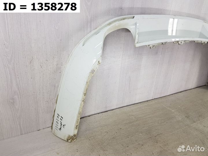 Спойлер бампера задний Volkswagen Passat B8 2014