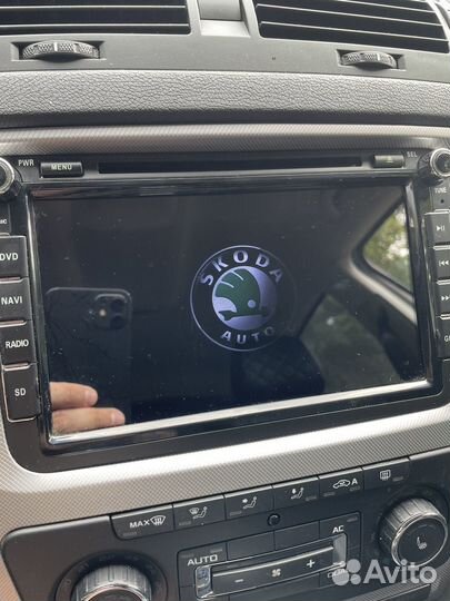 Магнитола 2 din android A-media auto